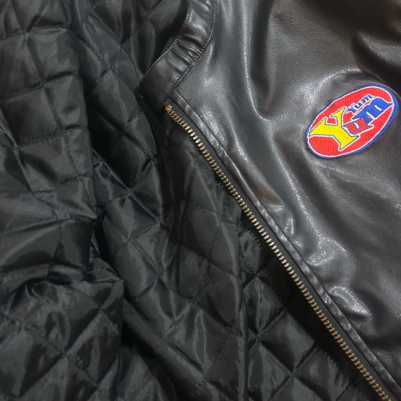 💫URBAN RAGS Men’s Motorcycle  PU leather Coat. RARE FIND/VINTAGE from the 80`s - Picture 10 of 12